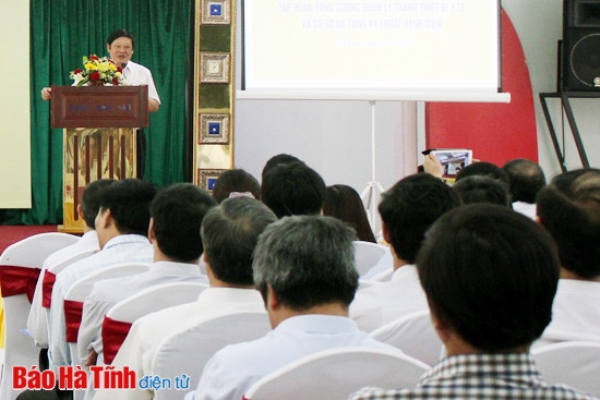 Tăng cường quản lý trang thiết bị y tế và CSHT kỹ thuật các bệnh viện ảnh 3