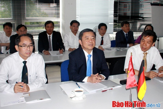 Mở hướng hợp tác đào tạo, sử dụng lao động Hà Tĩnh tại CHLB Đức ảnh 2 Mở hướng hợp tác đào tạo, sử dụng lao động Hà Tĩnh tại CHLB Đức ảnh 2