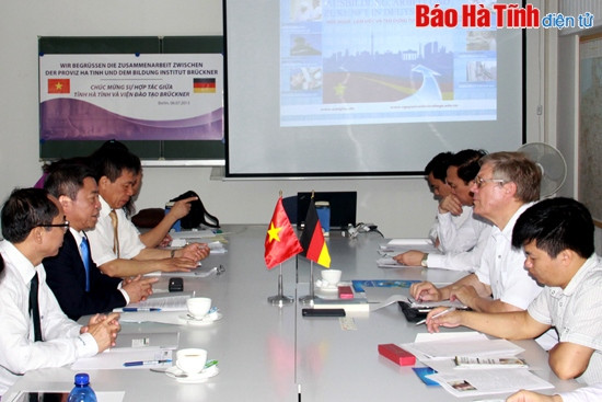 Mở hướng hợp tác đào tạo, sử dụng lao động Hà Tĩnh tại CHLB Đức ảnh 1 Mở hướng hợp tác đào tạo, sử dụng lao động Hà Tĩnh tại CHLB Đức ảnh 1