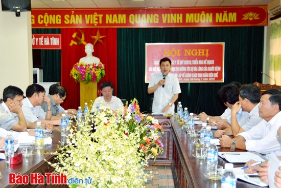 Ngành Y tế Hà Tĩnh đổi mới phong cách, thái độ phục vụ bệnh nhân ảnh 1