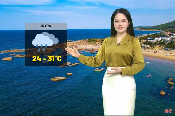 Dự báo thời tiết Hà Tĩnh ngày 24/9: Có mưa, gió nhẹ