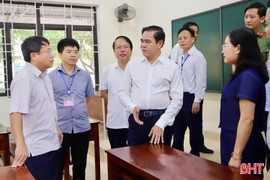 Đảm bảo Kỳ thi tốt nghiệp THPT tại Hà Tĩnh diễn ra nghiêm túc, an toàn