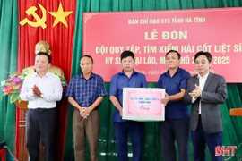 Tiếp tục phát huy vai trò của Đội Quy tập trong tìm kiếm, cất bốc hài cốt liệt sỹ