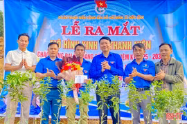 Ra mắt 4 mô hình kinh tế thanh niên ở Vũ Quang