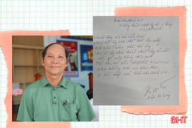 Bài thơ "điểm 10" và câu chuyện cảm động ở Trung tâm Phục vụ hành chính công xã Cẩm Hưng
