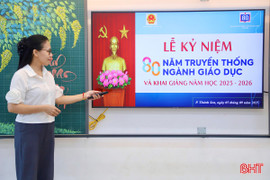 Các trường học ở Hà Tĩnh chuẩn bị chu đáo cho lễ khai giảng 