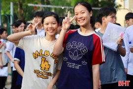 Hơn 15.500 thí sinh Hà Tĩnh hoàn thành Kỳ thi vào lớp 10 THPT không chuyên