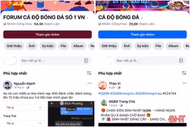 Cảnh báo "bẫy" lừa đảo cá độ bóng đá mùa World Cup