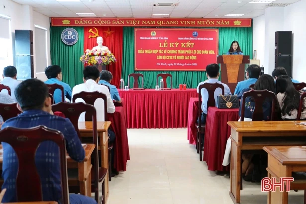 CDC Hà Tĩnh ưu đãi người lao động ngành y tế nhân Tháng Công nhân