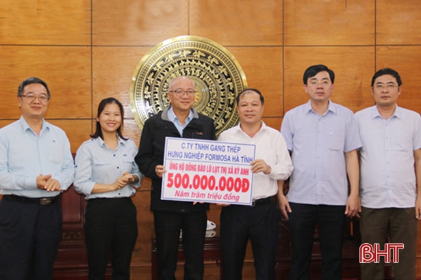 Formosa Hà Tĩnh ủng hộ 2 tỷ đồng xây nhà văn hóa cộng đồng kết hợp tránh bão, lũ