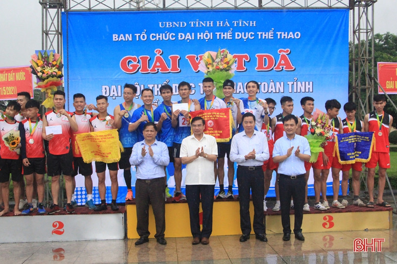 Thành phố Hà Tĩnh nhất toàn đoàn Giải Việt dã toàn tỉnh năm 2021