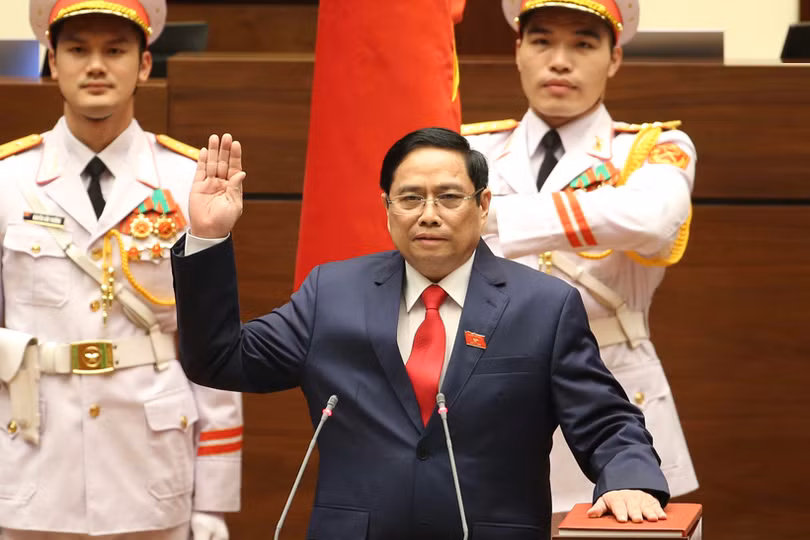 Quốc hội bầu ông Phạm Minh Chính làm Thủ tướng Chính phủ