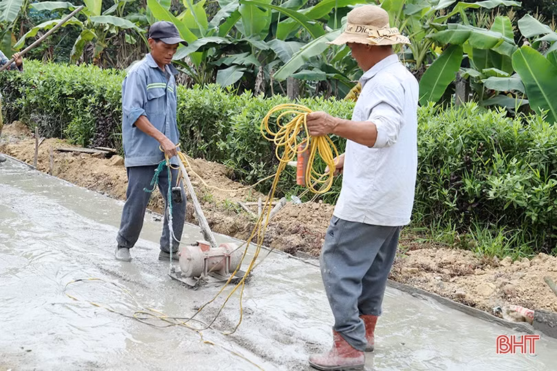 Cẩm Bình tăng tốc xây dựng xã nông thôn mới kiểu mẫu