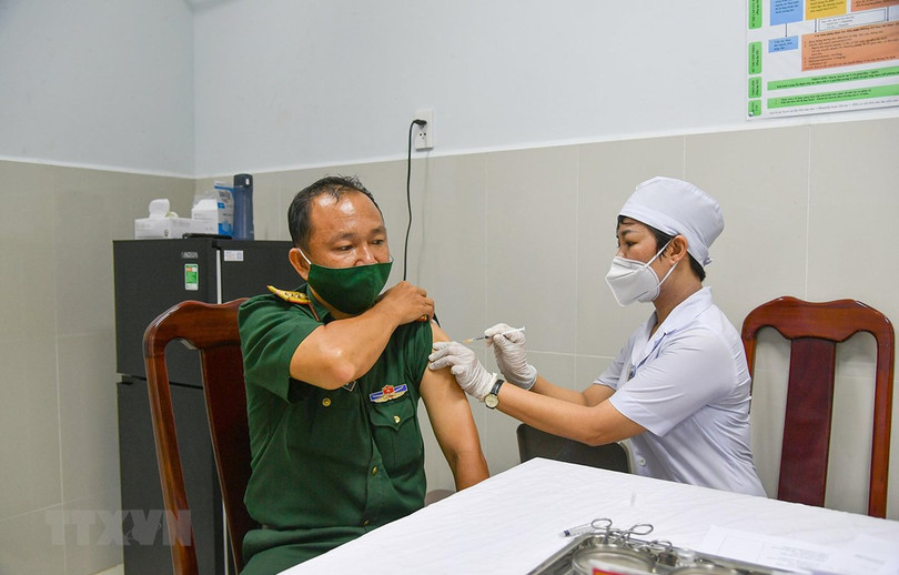 Sáng 11/4, không ghi nhận ca mắc mới, gần 60.000 người đã tiêm vaccine