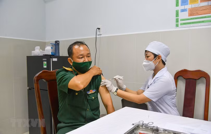 Sáng 11/4, không ghi nhận ca mắc mới, gần 60.000 người đã tiêm vaccine