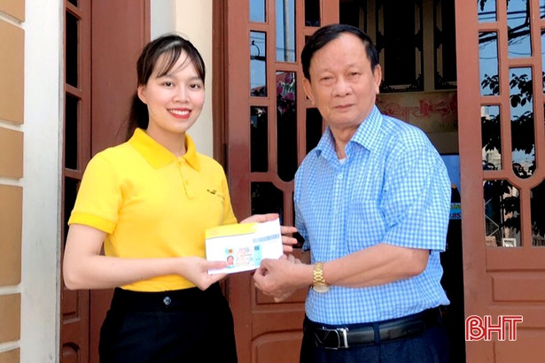 3.500 công dân TX Kỳ Anh nhận thẻ căn cước