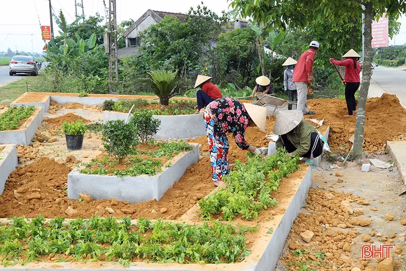 Cẩm Bình tăng tốc xây dựng xã nông thôn mới kiểu mẫu