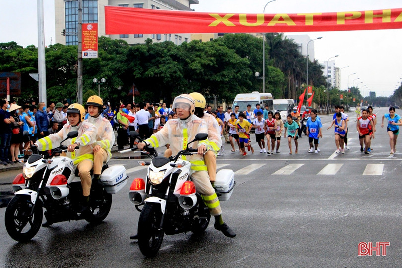 Thành phố Hà Tĩnh nhất toàn đoàn Giải Việt dã toàn tỉnh năm 2021