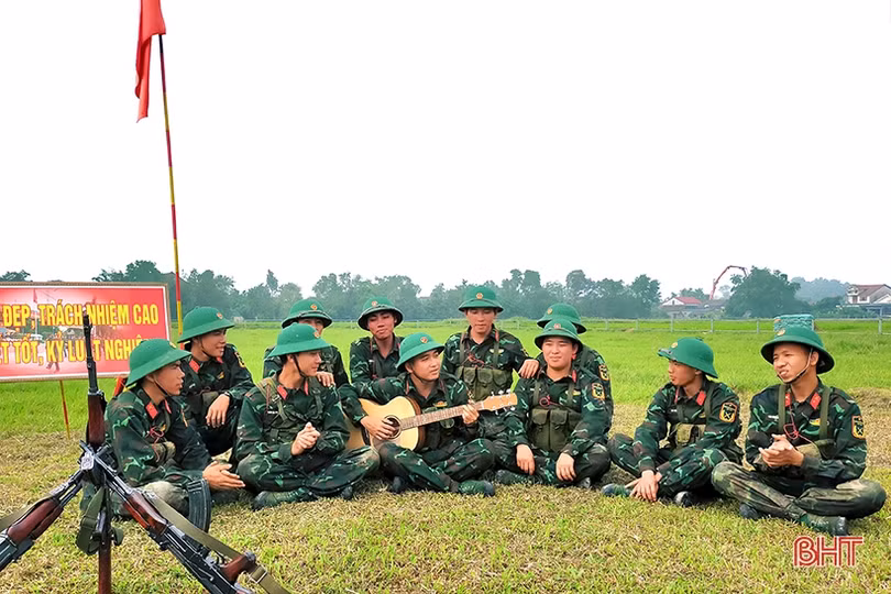 Những “hạt giống đỏ” trong huấn luyện chiến sĩ mới ở Hà Tĩnh
