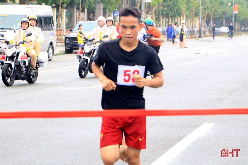 Thành phố Hà Tĩnh nhất toàn đoàn Giải Việt dã toàn tỉnh năm 2021