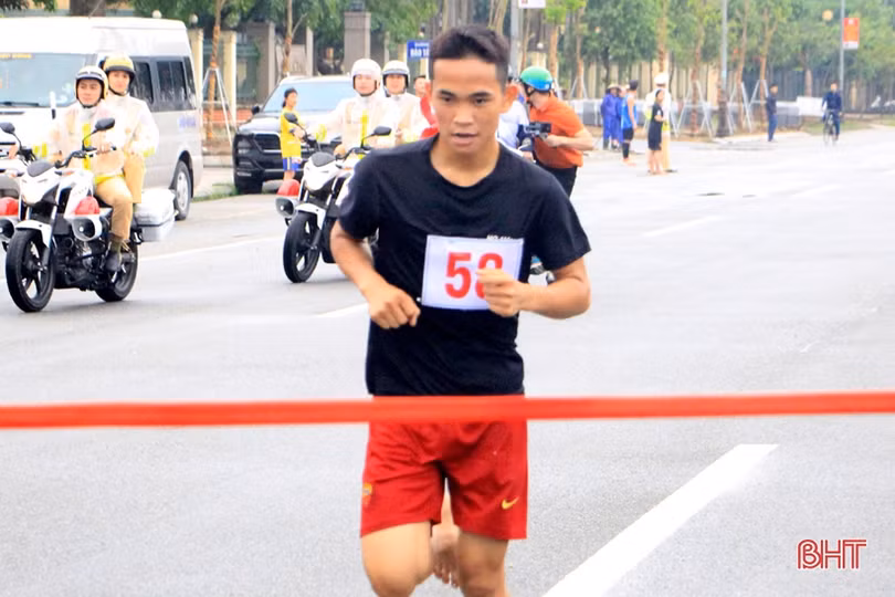 Thành phố Hà Tĩnh nhất toàn đoàn Giải Việt dã toàn tỉnh năm 2021