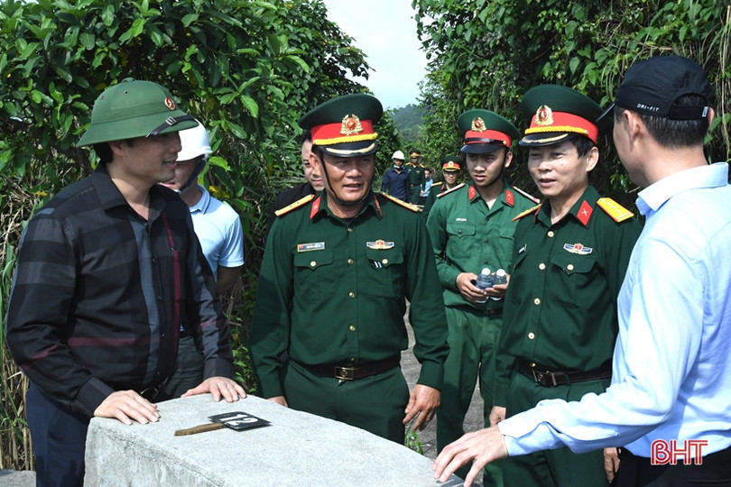 Bí thư Tỉnh ủy thăm đảo Sơn Dương và dự khởi công xây dựng nhà ở cho cán bộ, chiến sỹ