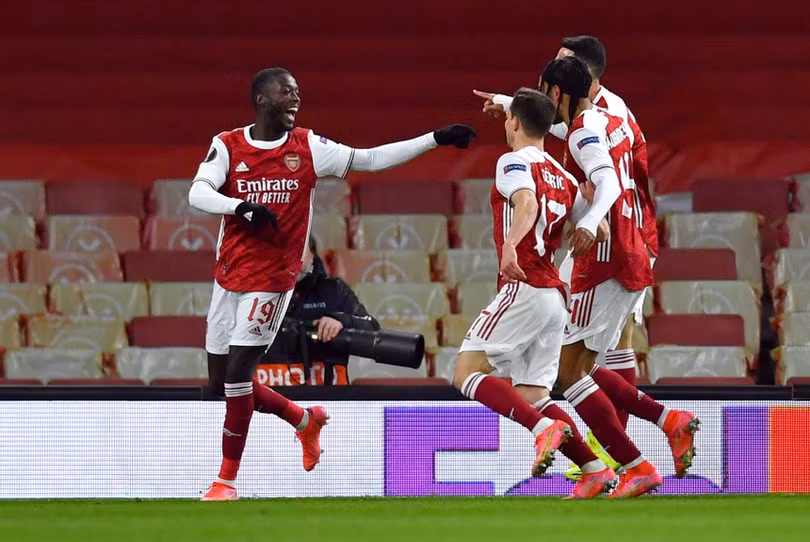 MU đặt một chân vào bán kết Europa League, Arsenal rơi chiến thắng ở phút bù giờ