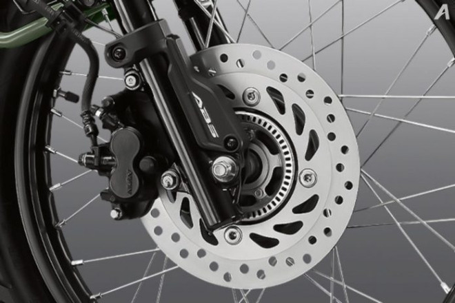 Honda CT125 màu Safari Green nhìn độc đáo