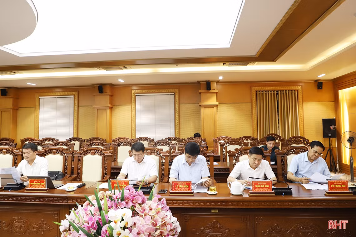 Công bố quyết định thành lập Ban Chỉ đạo phòng, chống tham nhũng, tiêu cực tỉnh Hà Tĩnh