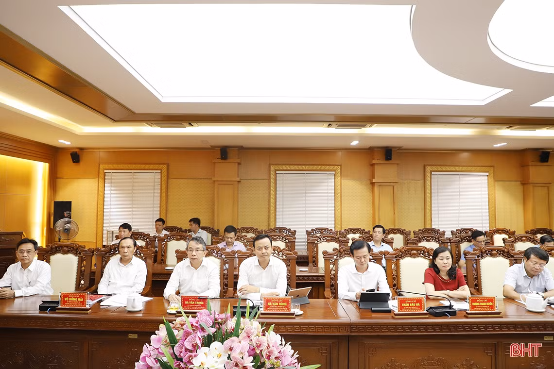 Công bố quyết định thành lập Ban Chỉ đạo phòng, chống tham nhũng, tiêu cực tỉnh Hà Tĩnh