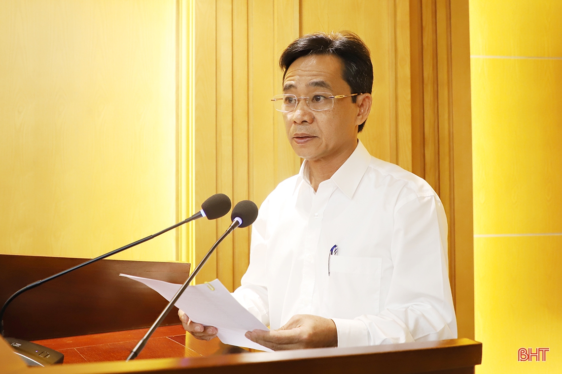 Công bố quyết định thành lập Ban Chỉ đạo phòng, chống tham nhũng, tiêu cực tỉnh Hà Tĩnh