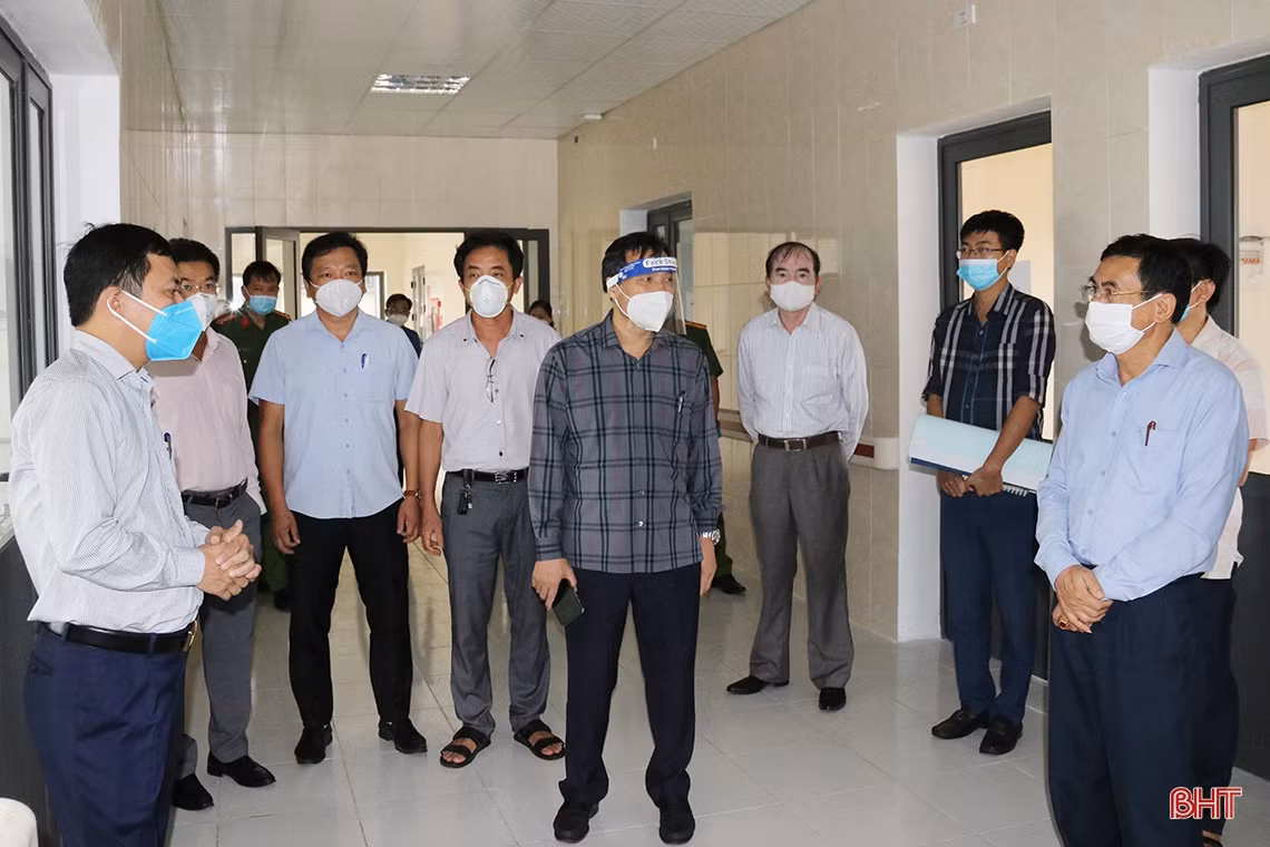 Khẩn trương đưa Trung tâm Y tế huyện Kỳ Anh làm nơi điều trị bệnh nhân Covid-19 vào ngày 15/6