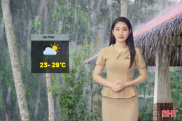 Dự báo thời tiết Hà Tĩnh ngày 31/8: Ngày có mưa vừa, mưa to