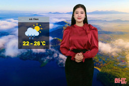 Dự báo thời tiết Hà Tĩnh 25/2: Mưa nhỏ vài nơi, trời lạnh