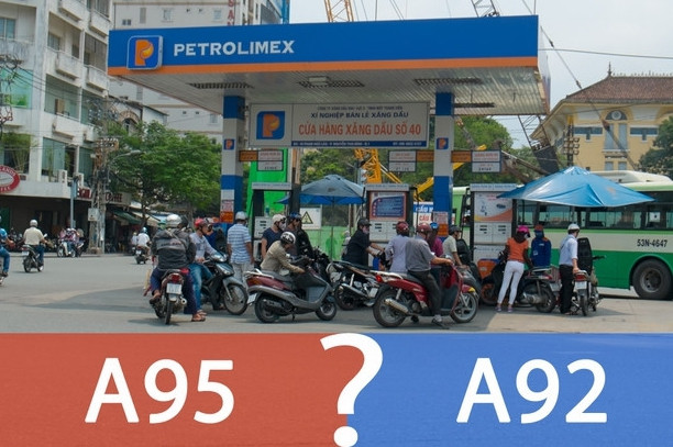 do lan xang a92 va a95 co anh huong gi