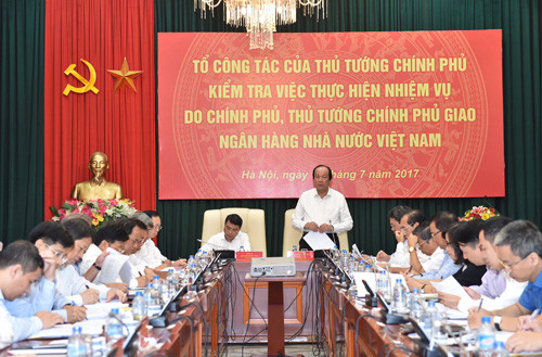 Ảnh: VGP/Nhật Bắc thu tuong yeu cau ngan hang nha nuoc giai trinh 6 van de