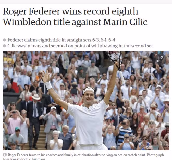 bao chi the gioi ca hanh tinh kinh ngac ve federer