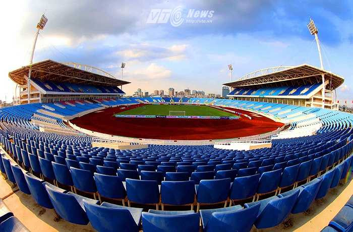 Sân Mỹ Đình được Hà Nội FC chọn là sân nhà tại AFC Cup 2017. (Ảnh: Quang Minh) san my dinh co dep tien nghi chi de da nhung tran giao huu trieu usd thoi sao