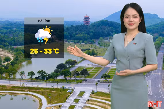 Dự báo thời tiết Hà Tĩnh ngày 26/7: Mưa rào và giông rải rác