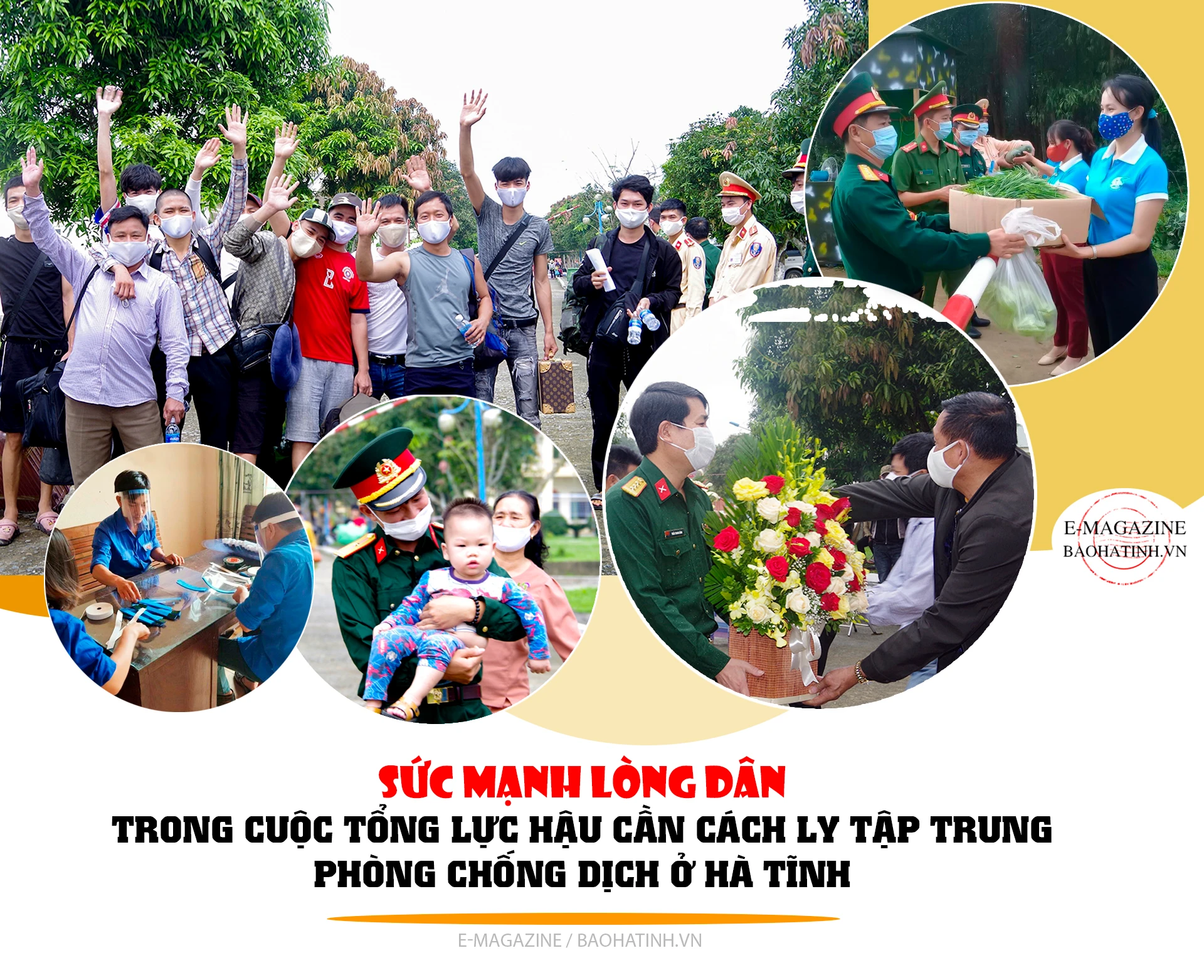 Sức mạnh lòng dân trong cuộc tổng lực hậu cần cách ly tập trung phòng chống dịch ở Hà Tĩnh