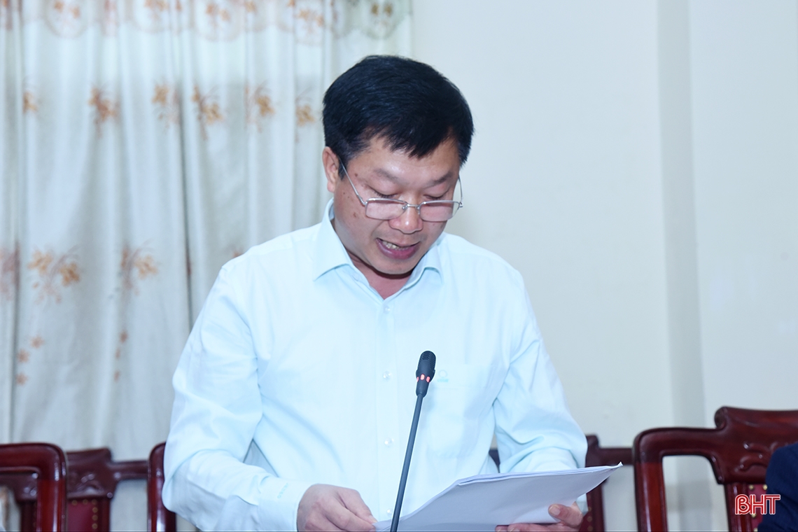 Sở TN&MT Hà Tĩnh kiểm điểm tập thể, cá nhân lãnh đạo, quản lý năm 2022
