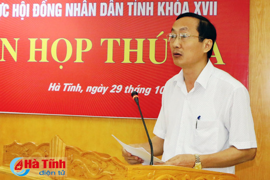 thuong truc hdnd tinh nghe bao cao ket qua xu ly cac viec ton dong