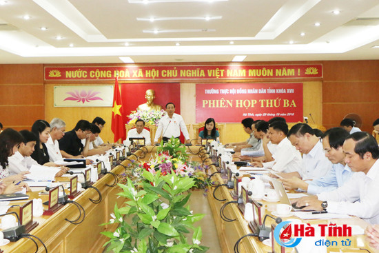 khai mac phien hop thu 3 thuong truc hdnd tinh khoa xvii
