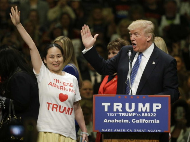 Nếu ông Trump thắng cử, nhiều nước châu Á sẽ phải tính toán lại chính sách đối ngoại và quan hệ với Mỹ -latime.com chau a chon trump hay clinton