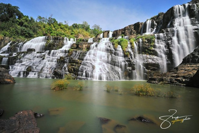 3 thac nuoc dep nhu mo o viet nam