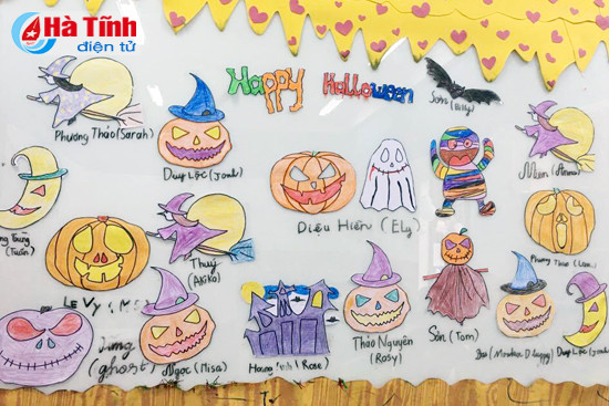 gioi tre tp ha tinh hao huc chao don halloween