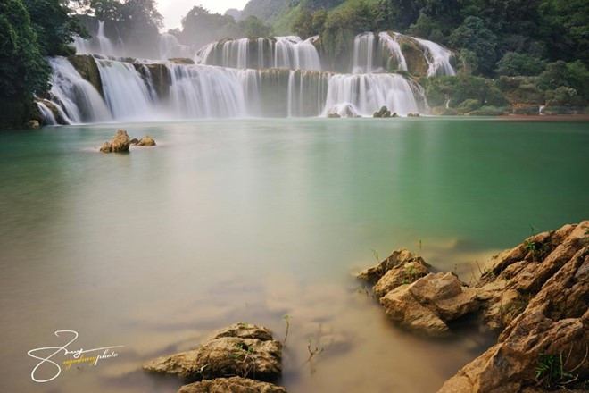 3 thac nuoc dep nhu mo o viet nam
