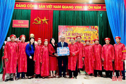 Trang trọng lễ mừng thọ người cao tuổi