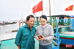 Các xã vùng biển Hà Tĩnh linh hoạt trong tuyên truyền bầu cử