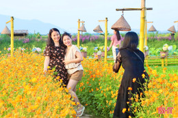 Hàng nghìn du khách chọn du lịch trải nghiệm thôn quê tại TP Hà Tĩnh 